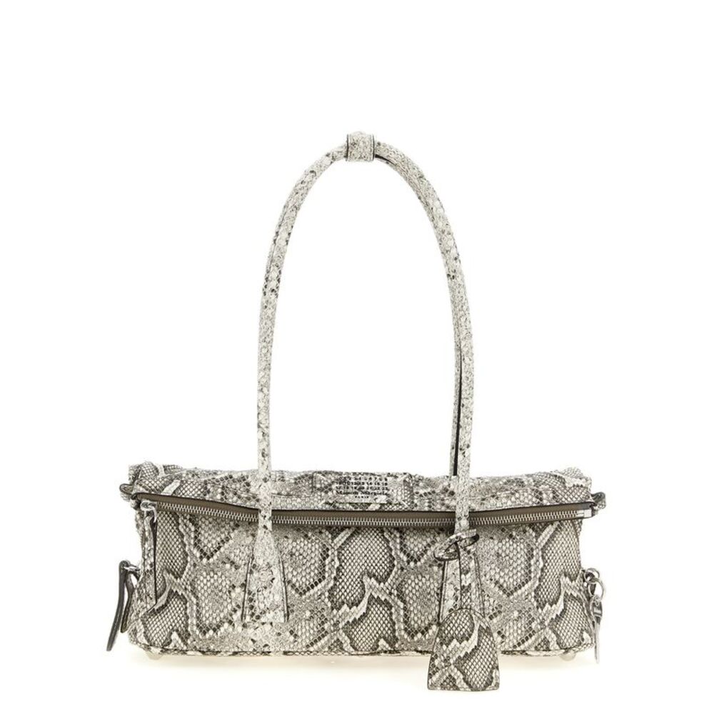 Maison Margiela White Goatskin Shoulder Women's Bag